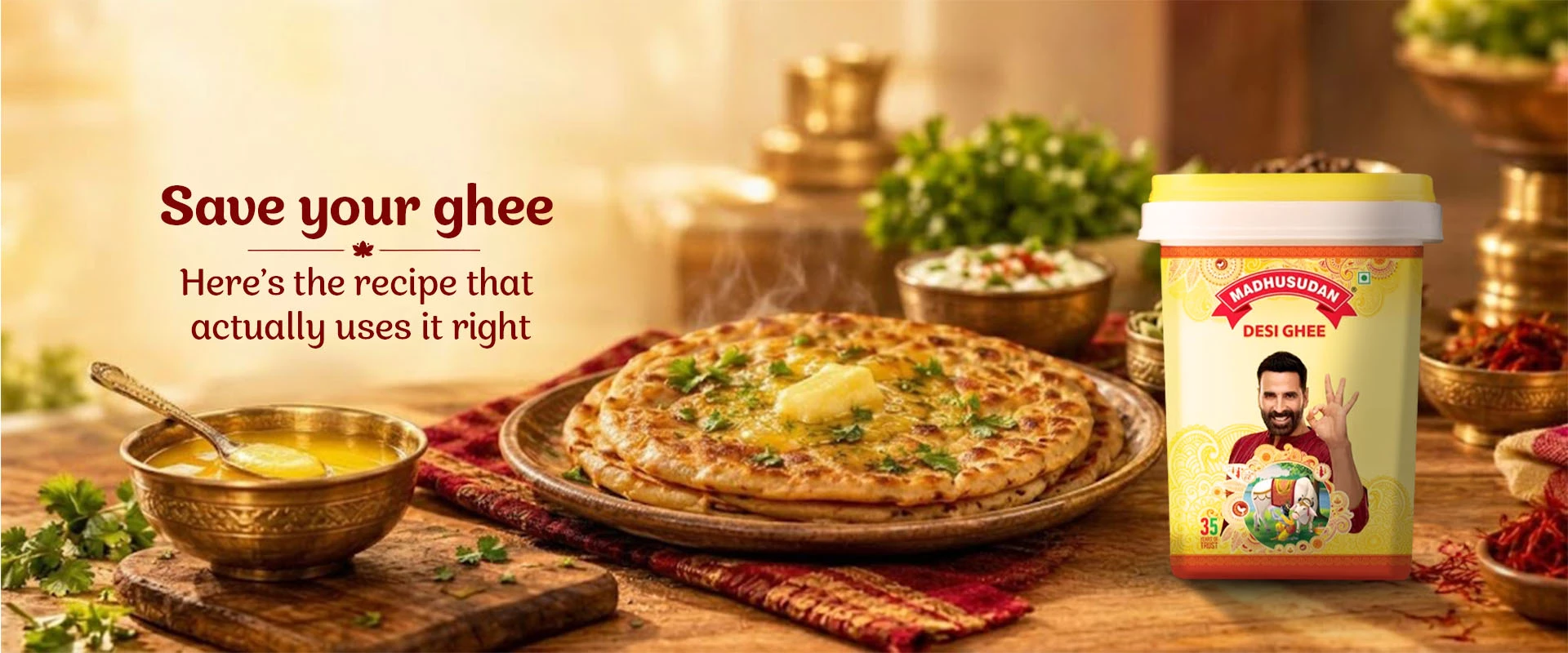 Save your ghee - Here's the recipe that actually uses it right