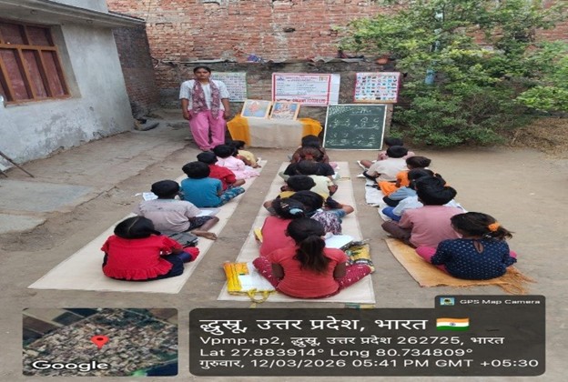 Students in classroom