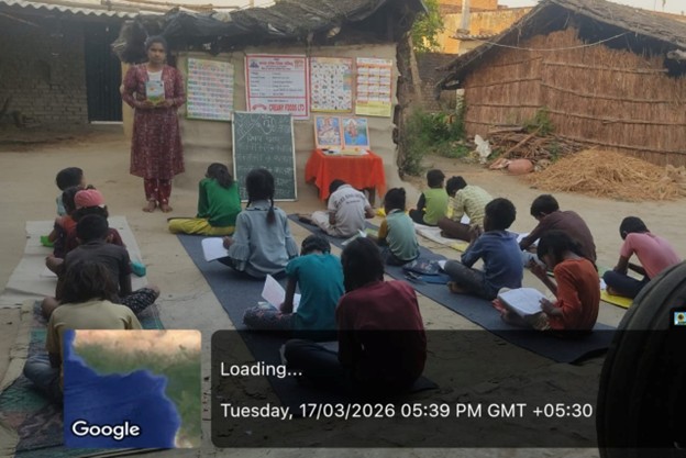 Students learning together