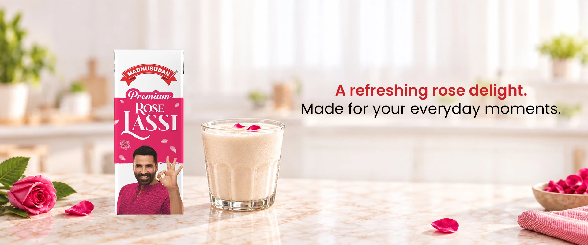 Rose Lassi