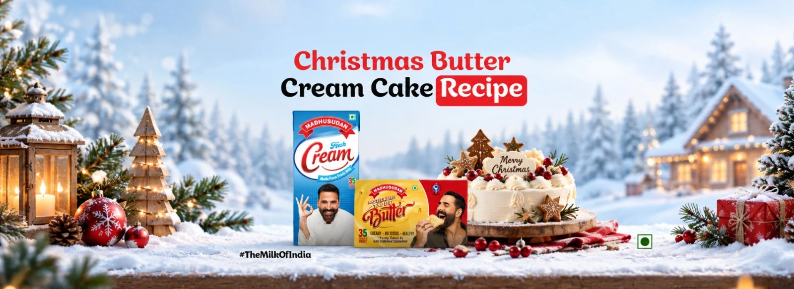 Butter Cream Cake Recipe