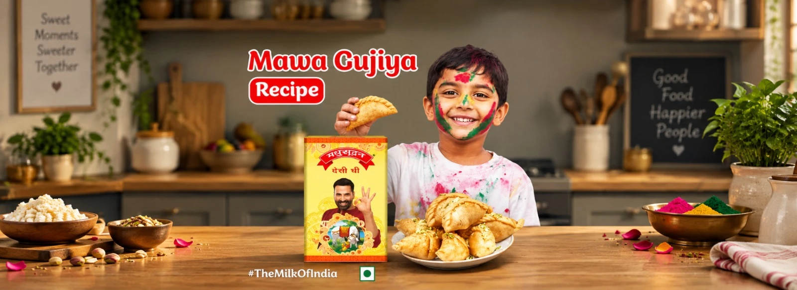 मावा गुजिया रेसिपी