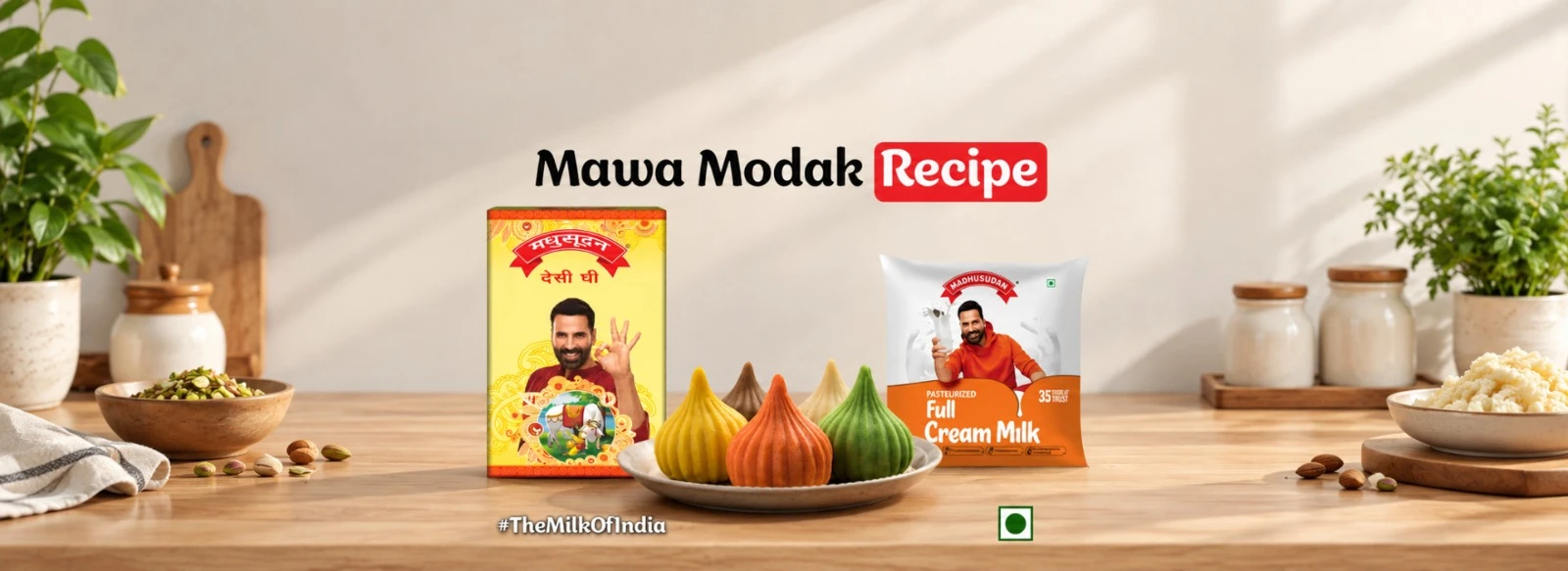 मावा मोदक रेसिपी