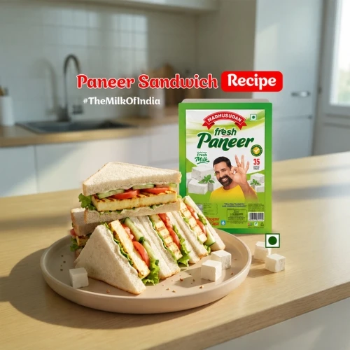 Paneer Sandwich Recipe
