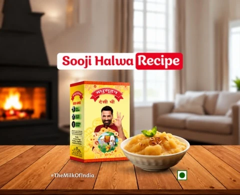 Sooji Halwa Recipe