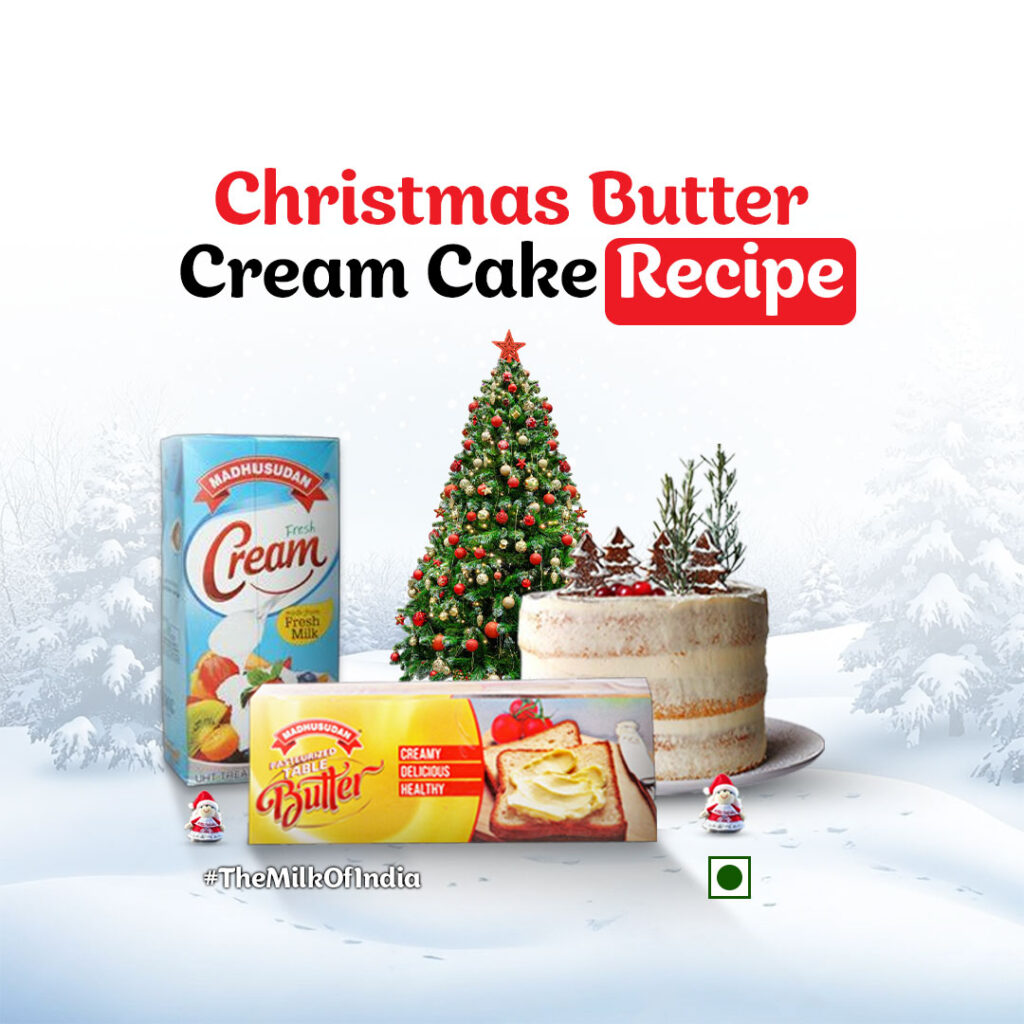 Christmas-Butter-Cream-Cake